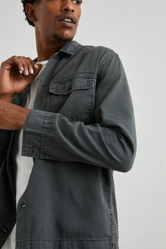 KEROUAC SHIRT JACKET - CHARCOAL