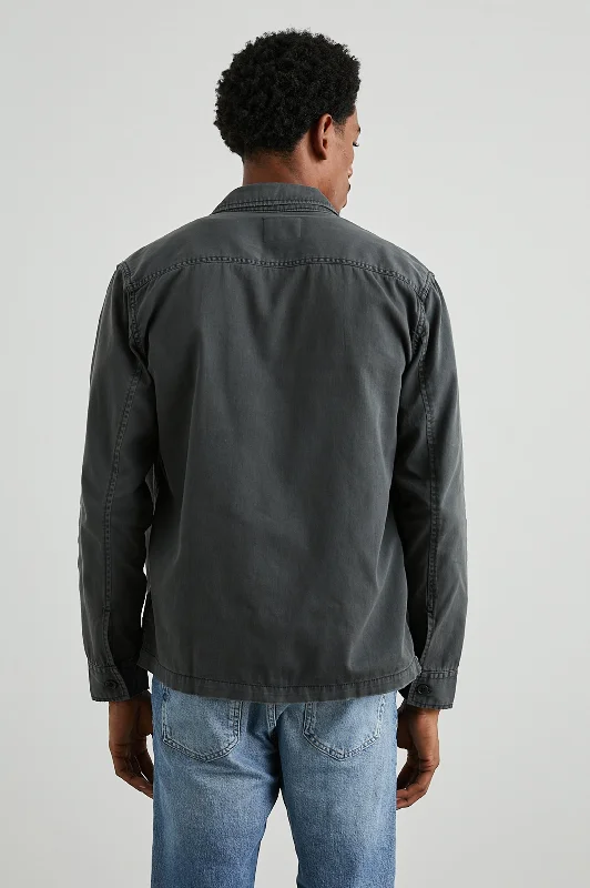 KEROUAC SHIRT JACKET - CHARCOAL