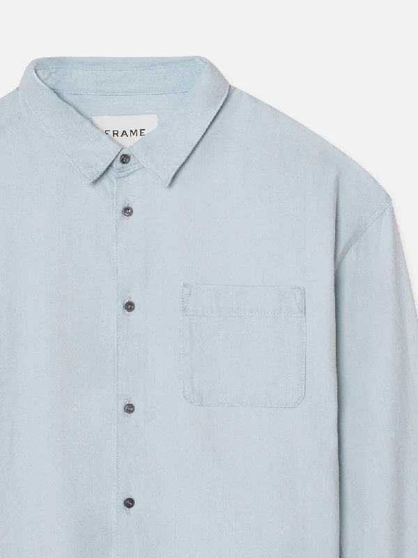 Relaxed Denim Shirt -- Southern Ocean