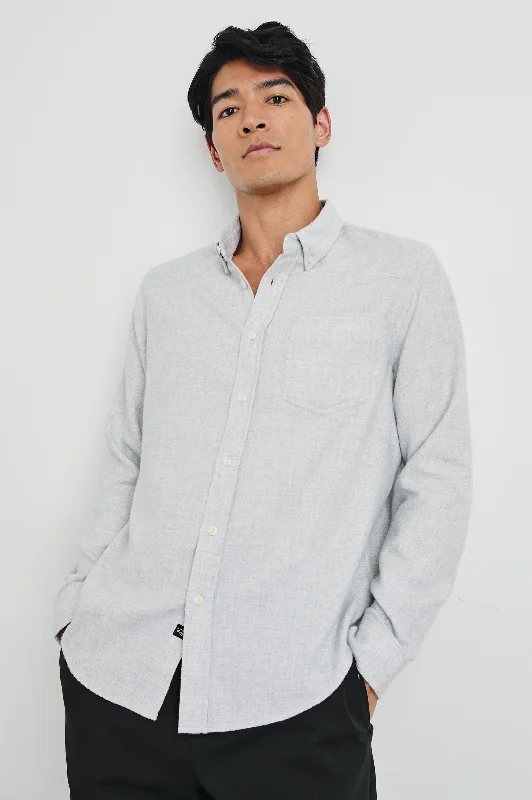 RUNSON SHIRT - HEATHER GREY