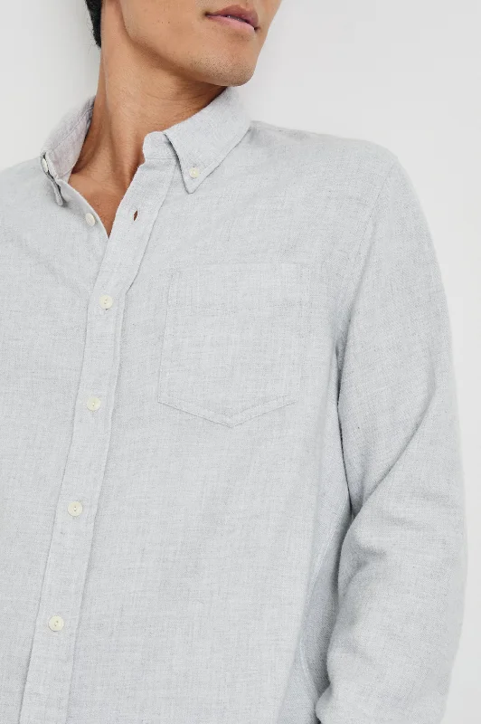 RUNSON SHIRT - HEATHER GREY