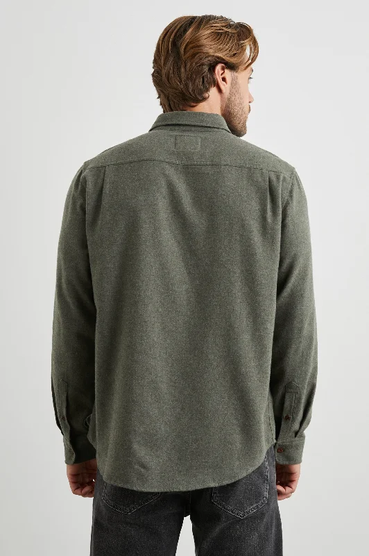 RUNSON SHIRT - HUNTER GREEN