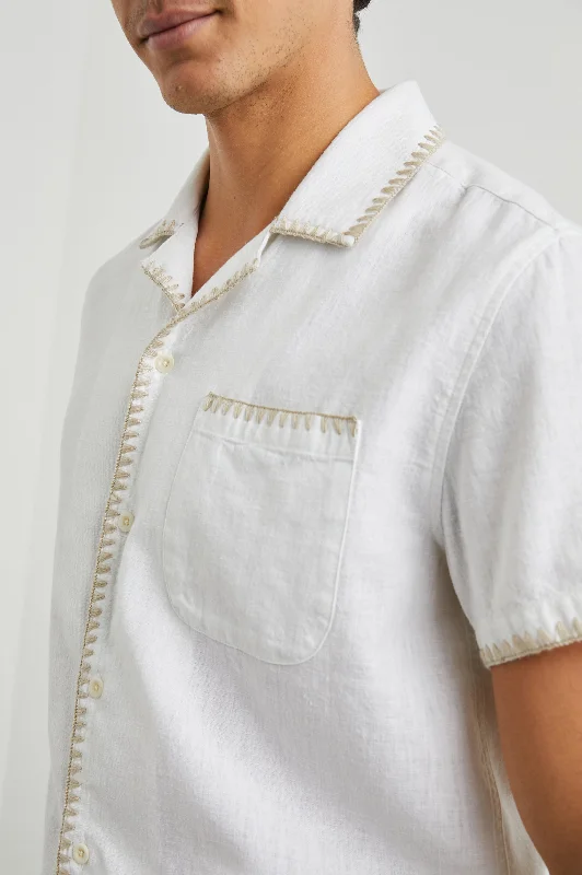 SHANE SHIRT - ANTIQUE WHITE