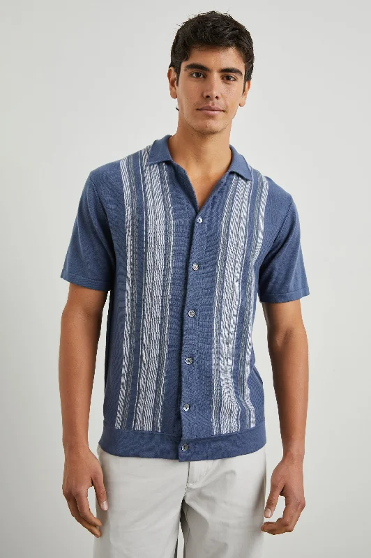 SILAS SHIRT - MARRAKESH BLUE MULTI