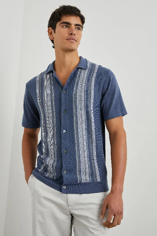 SILAS SHIRT - MARRAKESH BLUE MULTI