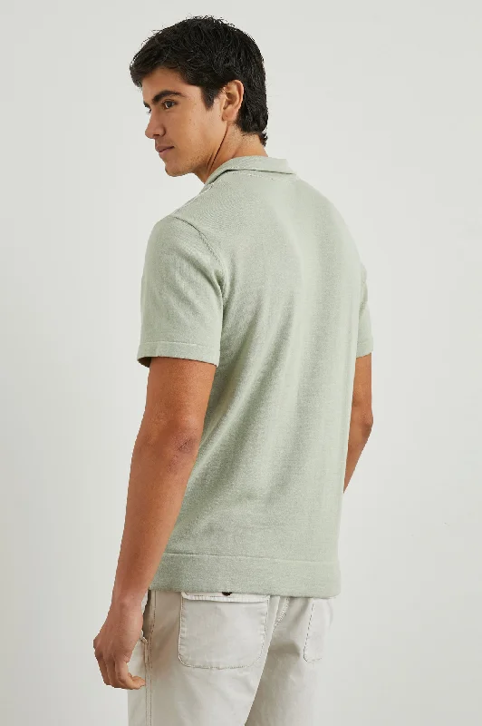 SILAS SHIRT - SAGE IRIDESCENT MULTI