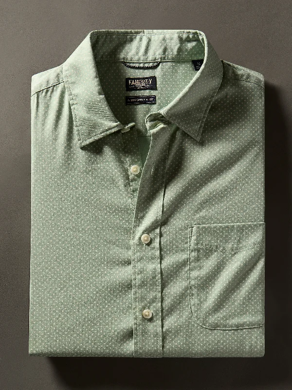 Movement™ Short-Sleeve Shirt - Sage Meridian Print