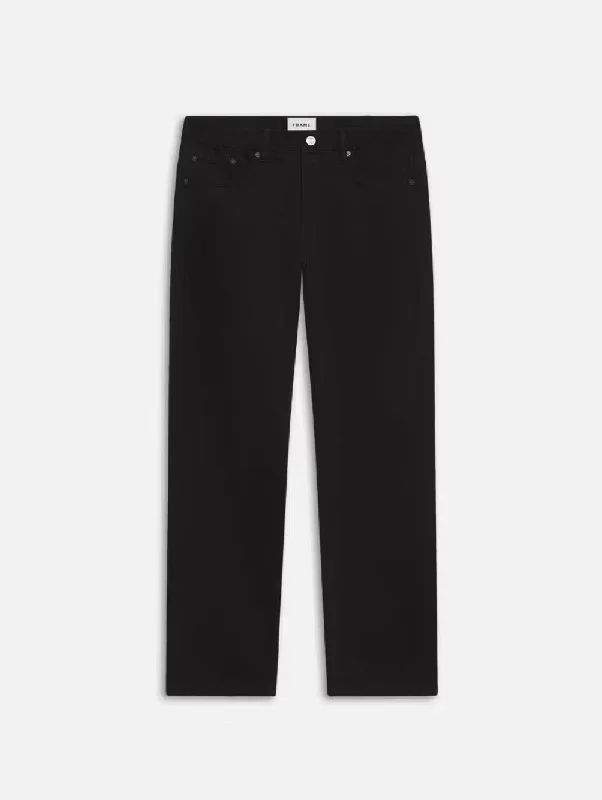 The Straight Jean -- Black