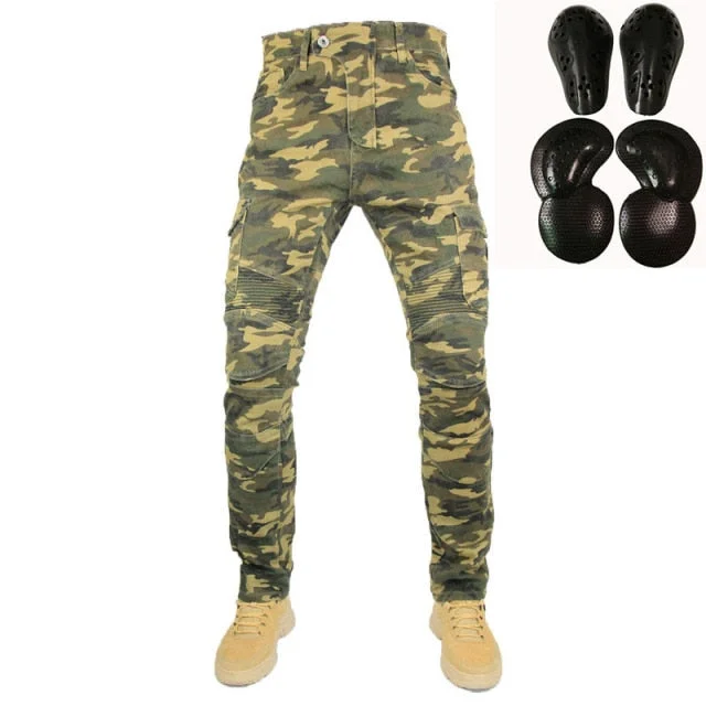 2019 Model Men's Armored Jeans Light Camo