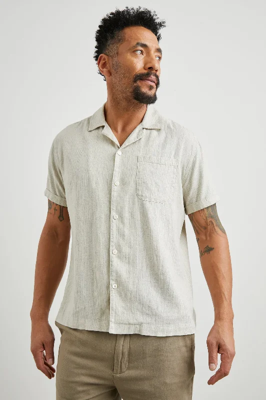 WAIMEA SHIRT - MATRIX BIRCH MOSS