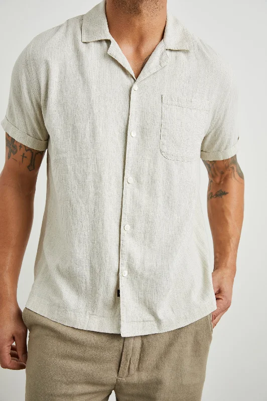 WAIMEA SHIRT - MATRIX BIRCH MOSS