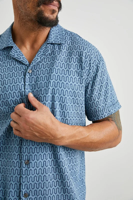 WAIMEA SHIRT - WISHBONE BLUES