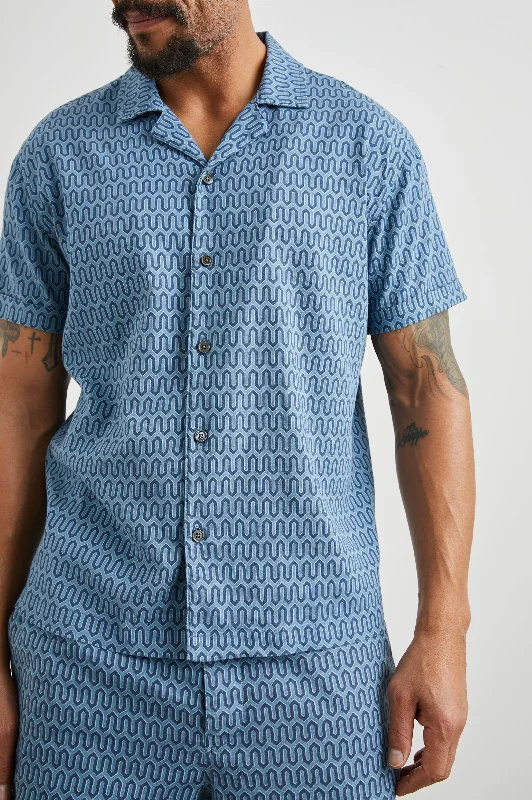 WAIMEA SHIRT - WISHBONE BLUES