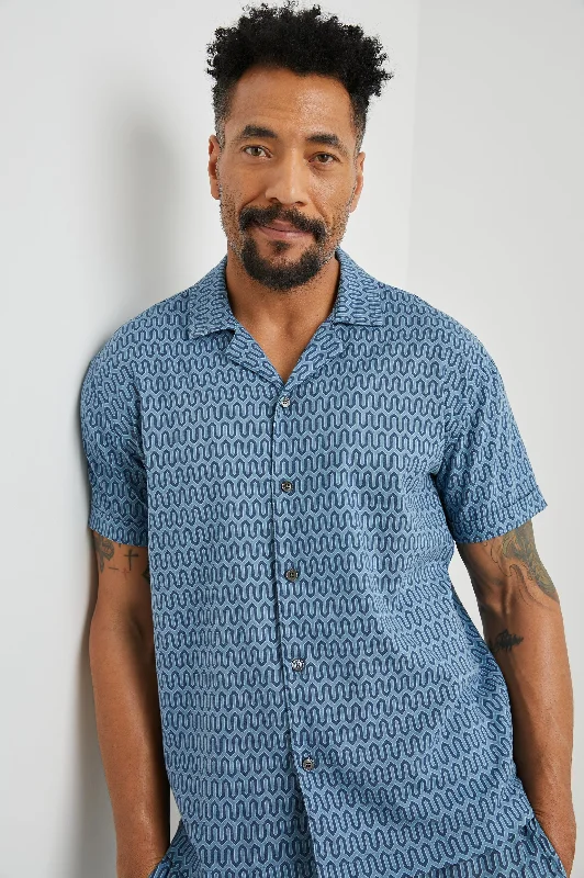 WAIMEA SHIRT - WISHBONE BLUES