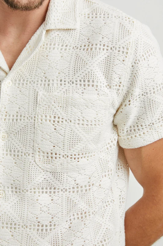 WILLEMSE SHIRT - WHITE LACE