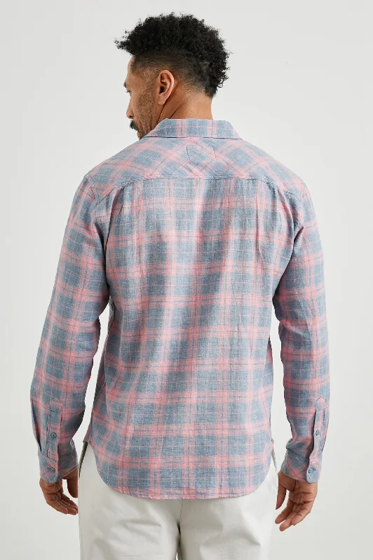 WYATT SHIRT - POPPY DENIM MELANGE