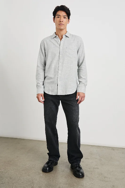 WYATT SHIRT - PLATINUM ETCH