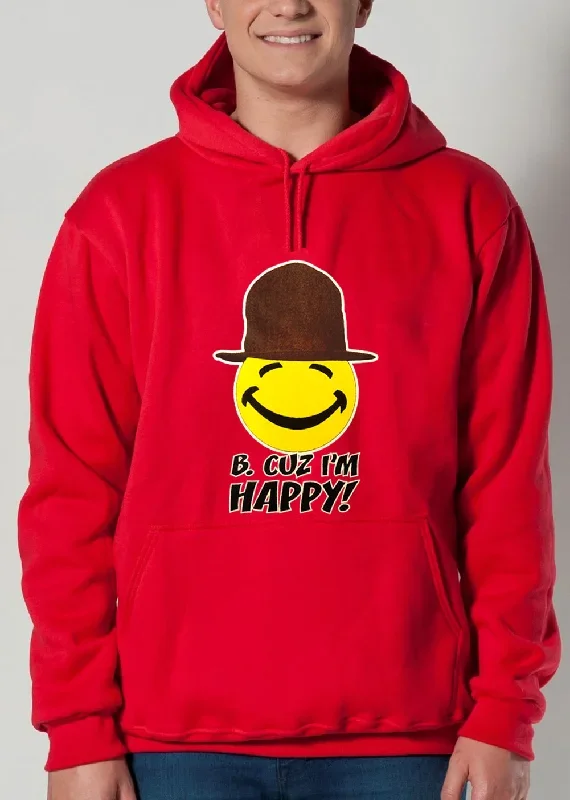 ""B. Cuz I'm Happy"" Song Adult Hoodie