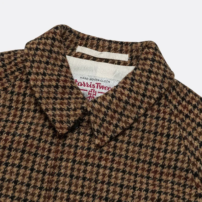 beams-plus-bal-collar-coat-harris-tweed-gun-club-fw23