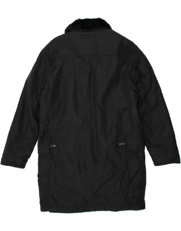 benetton-mens-windbreaker-coat-uk-36-small-black