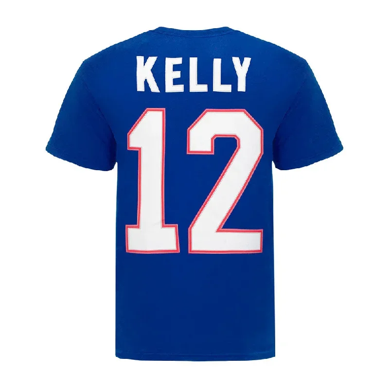 Bills Mitchell & Ness Jim Kelly Name & Number T-Shirt