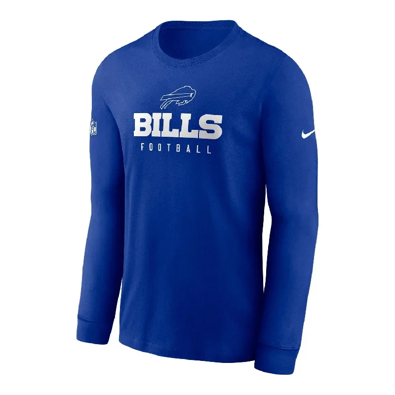 Nike Buffalo Bills Drifit Team Issue Long Sleeve T-Shirt