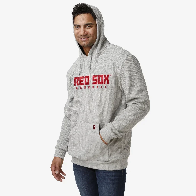 Boston Red Sox Gray Woven Hoodie