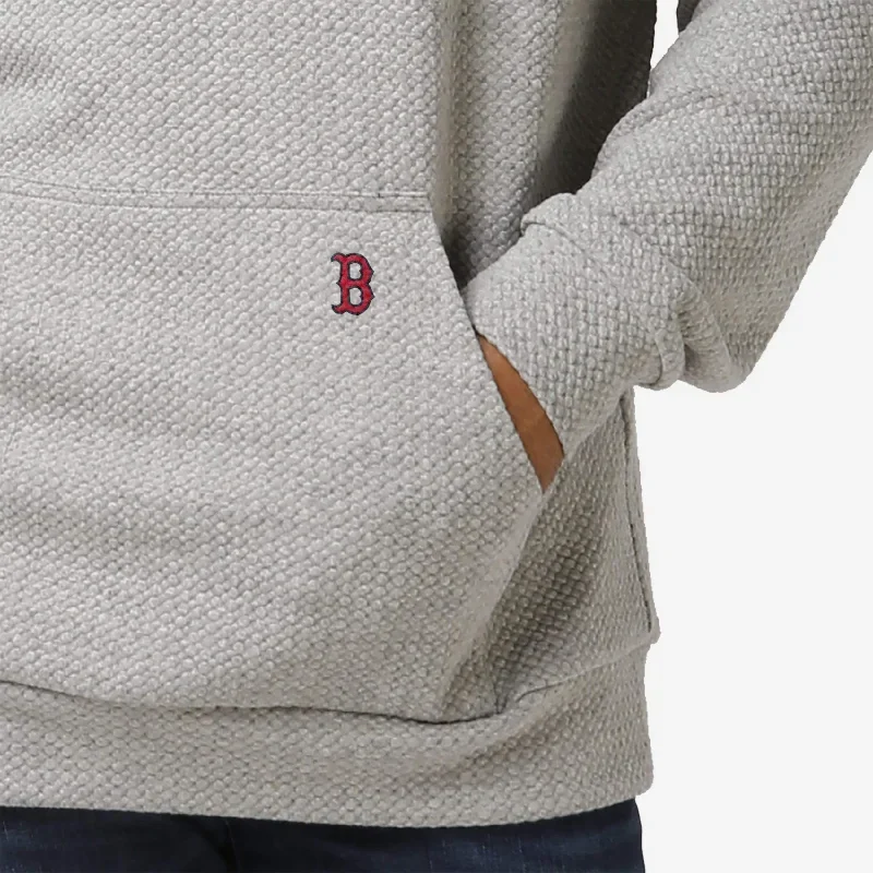 boston-red-sox-gray-woven-hoodie