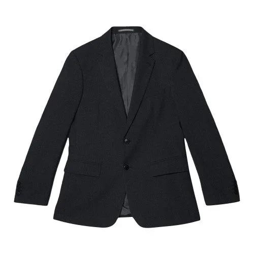 Burton Mens Essential Single-Breasted Slim Suit Jacket