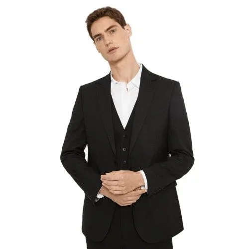 Burton Mens Essential Single-Breasted Tailored Suit Jacket