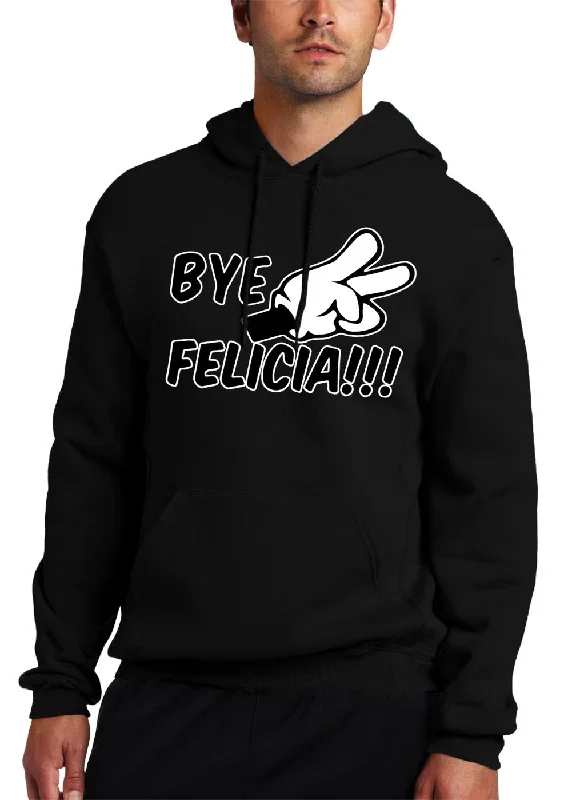 Bye Felicia Quote from Friday Adult Hoodie