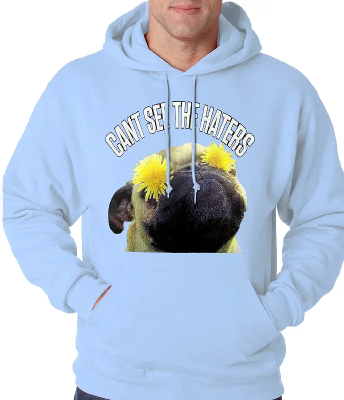 cant-see-the-haters-funny-pug-adult-hoodie