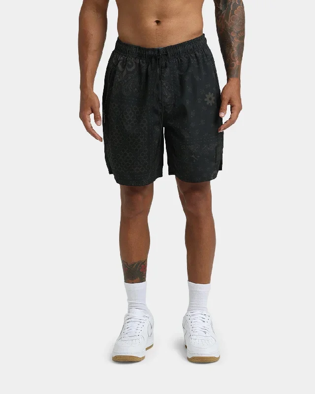 carre-bandana-ultra-lp-shorts-black