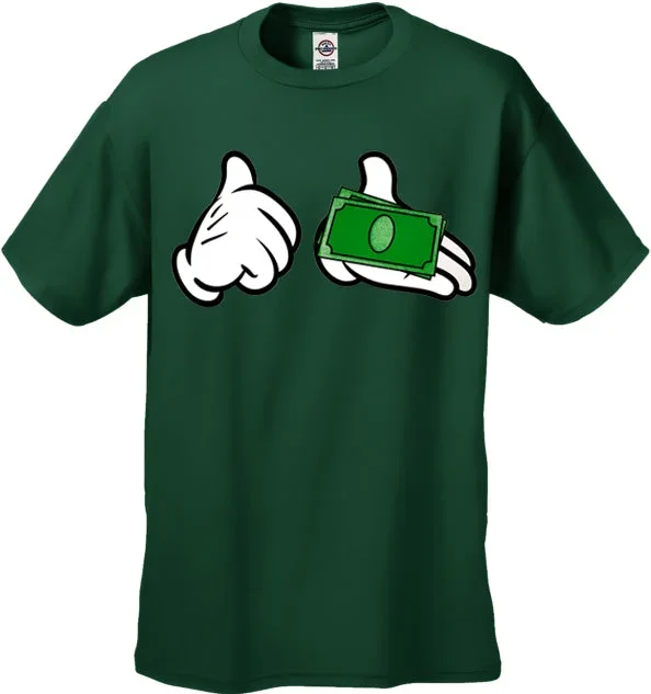 cartoon-money-hands-mens-t-shirt