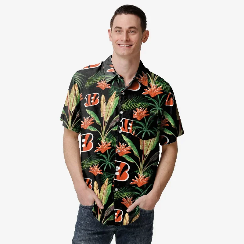 Cincinnati Bengals Victory Vacay Button Up Shirt