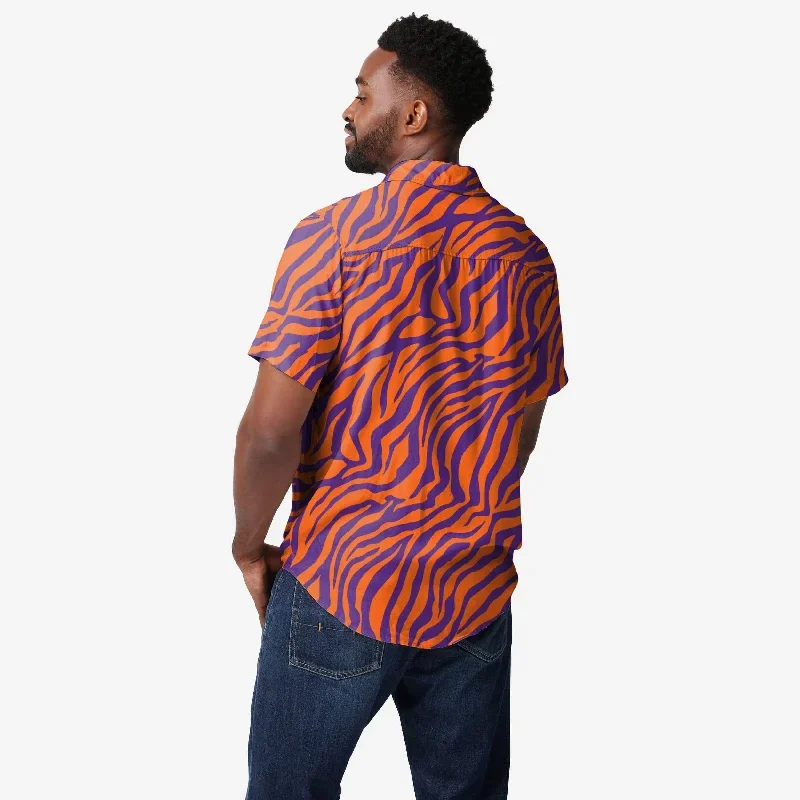 clemson-tigers-thematic-button-up-shirt