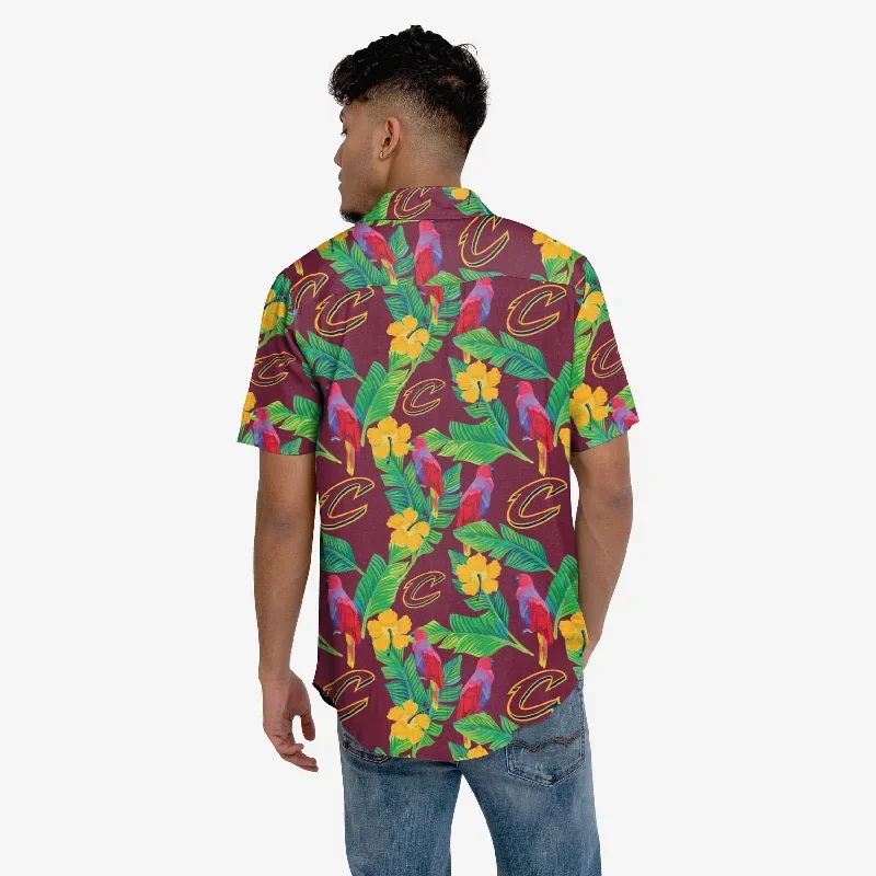 cleveland-cavaliers-floral-button-up-shirt