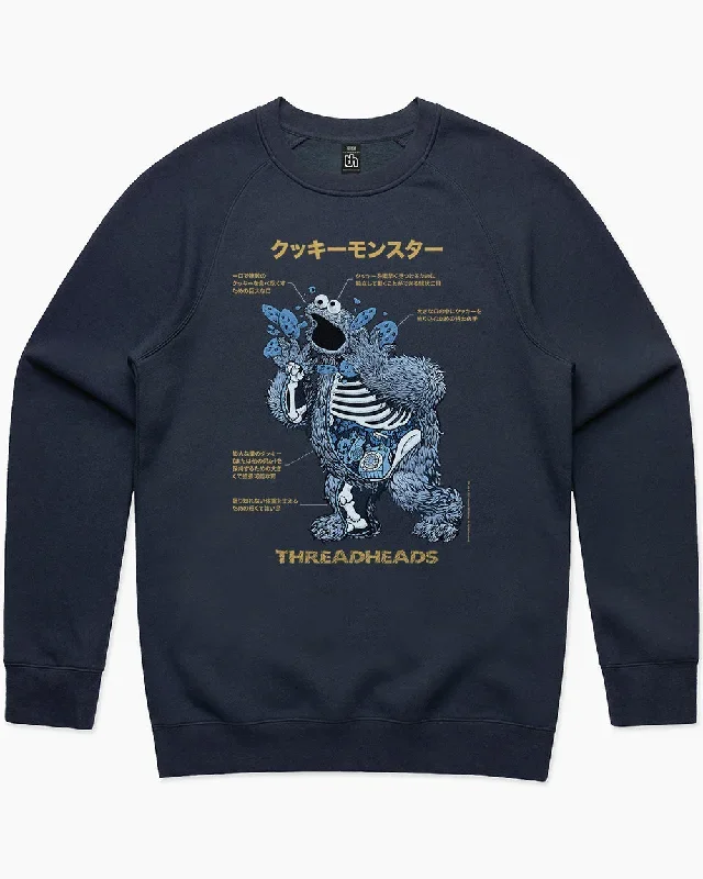 Cookie Monster Anatomy Jumper