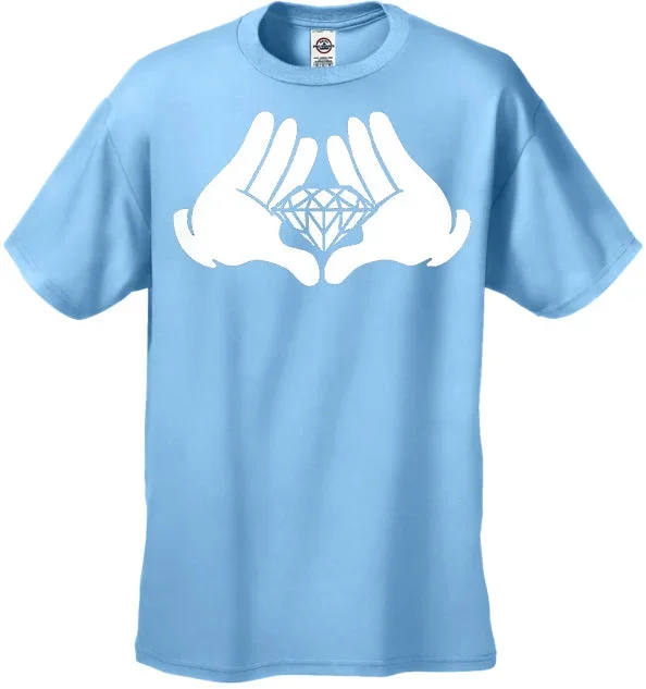 diamond-cartoon-hands-mens-t-shirt