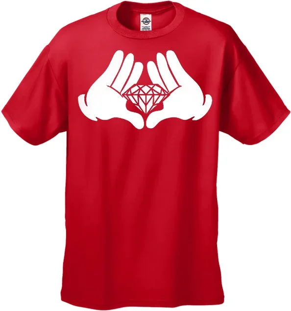 diamond-cartoon-hands-mens-t-shirt