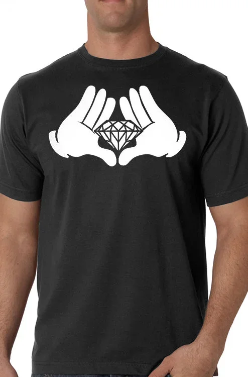 diamond-cartoon-hands-mens-t-shirt