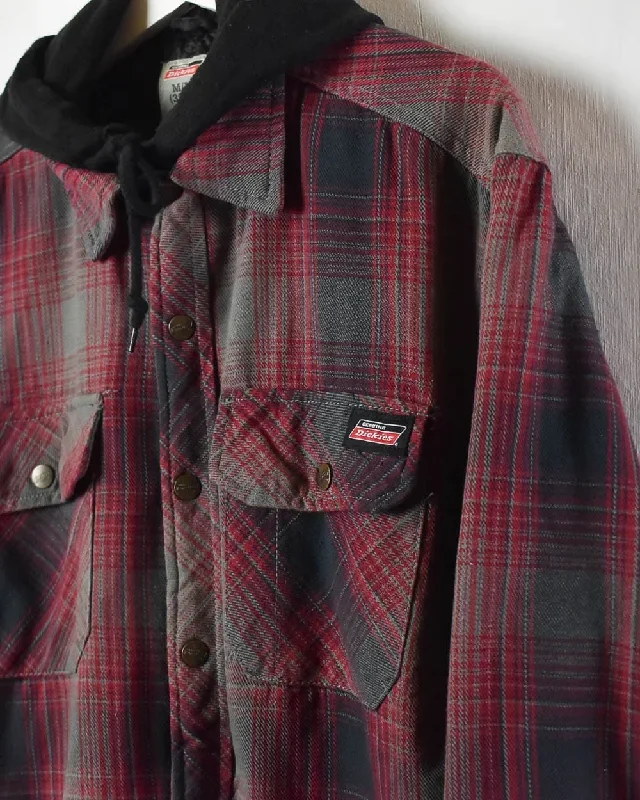 dickies-hooded-flannel-overshirt-jacket-medium-e8371