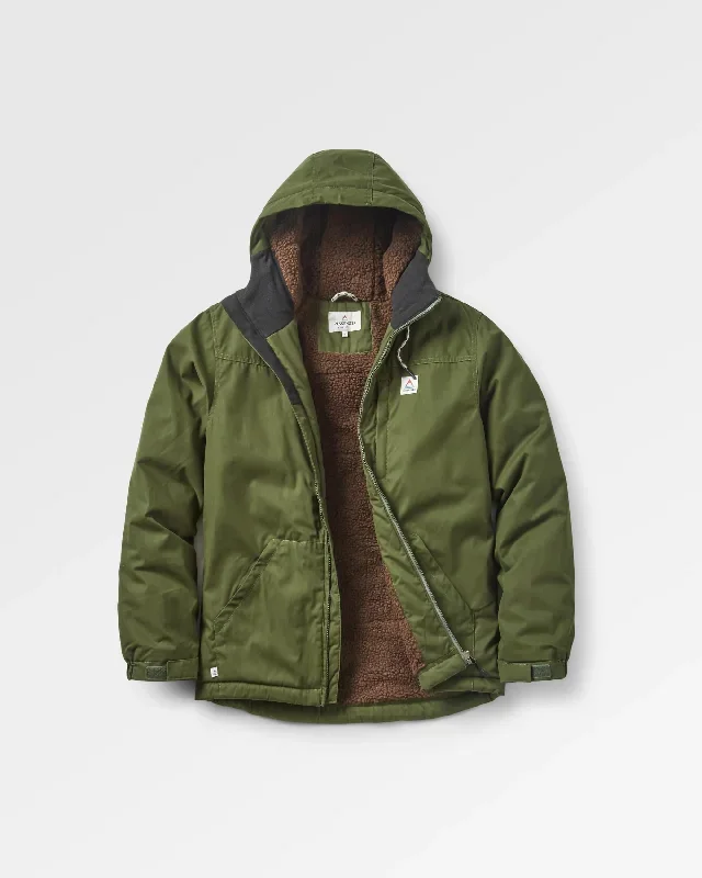 Discover Recycled Sherpa Lined Jacket - Fir Tree