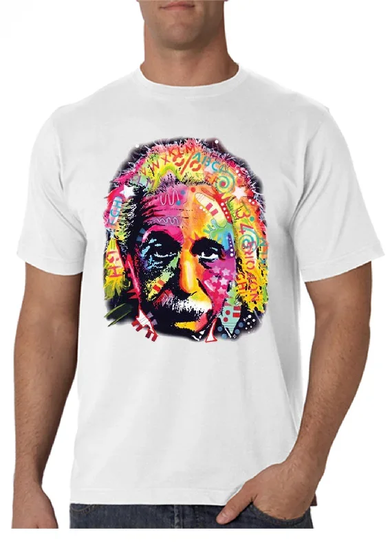 einstein-graffiti-fractal-mens-t-shirt