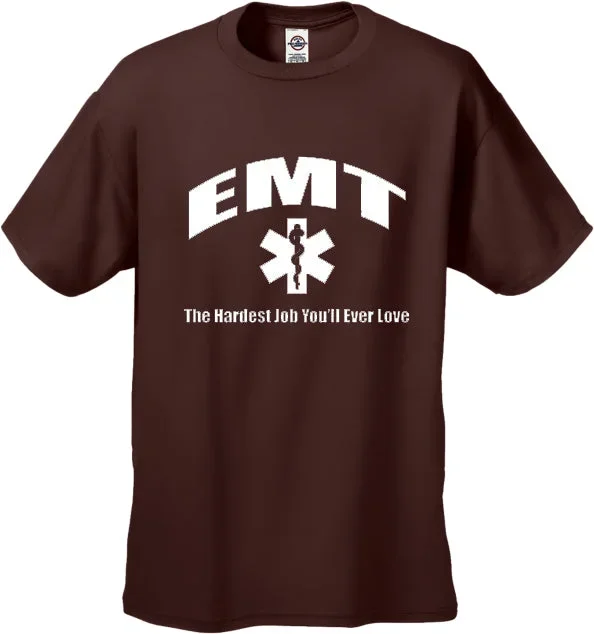 emt-the-hardest-job-t-shirt