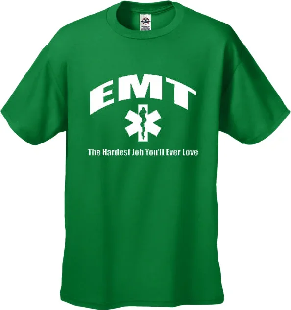 emt-the-hardest-job-t-shirt