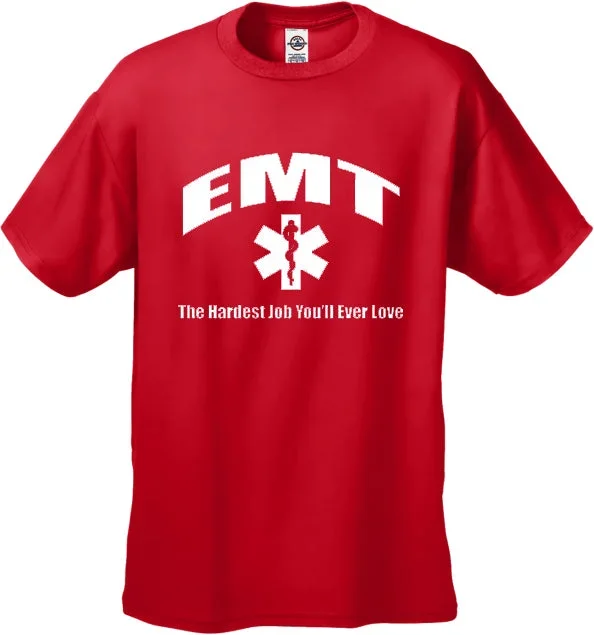 emt-the-hardest-job-t-shirt