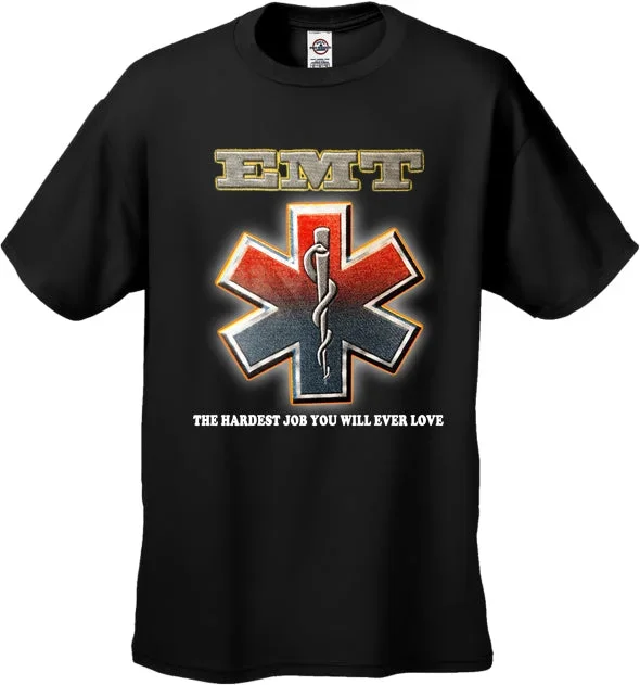 emt-the-hardest-job-you-will-ever-love-mens-t-shirt