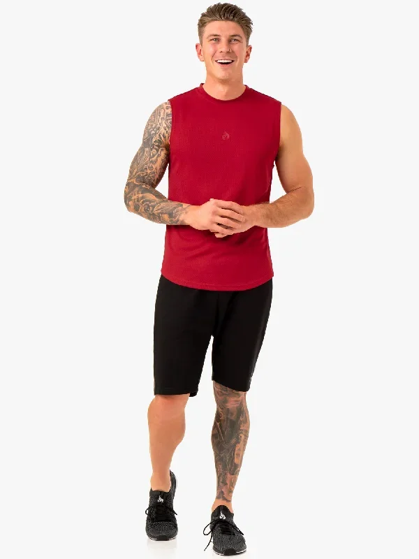 enhance-muscle-tank-burgundy