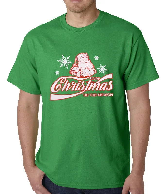 Enjoy Christmas Tis The Season Mens T-shirt